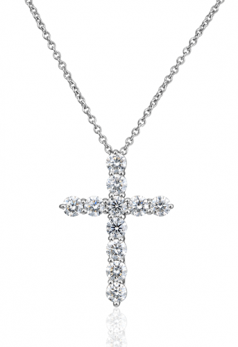 Хрестик в стилі тіфані 1.11ct